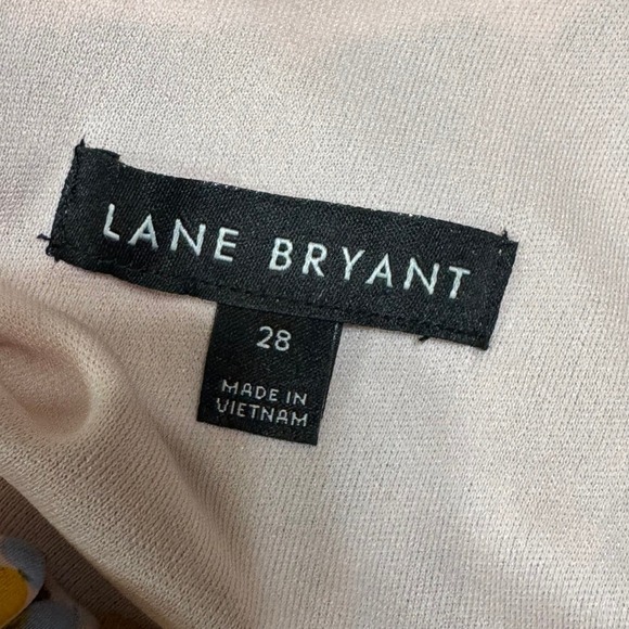 Lane Bryant Women's Maxi Dress Size 28 Sleeveless Multicolor Floral Print - Picture 6 of 8